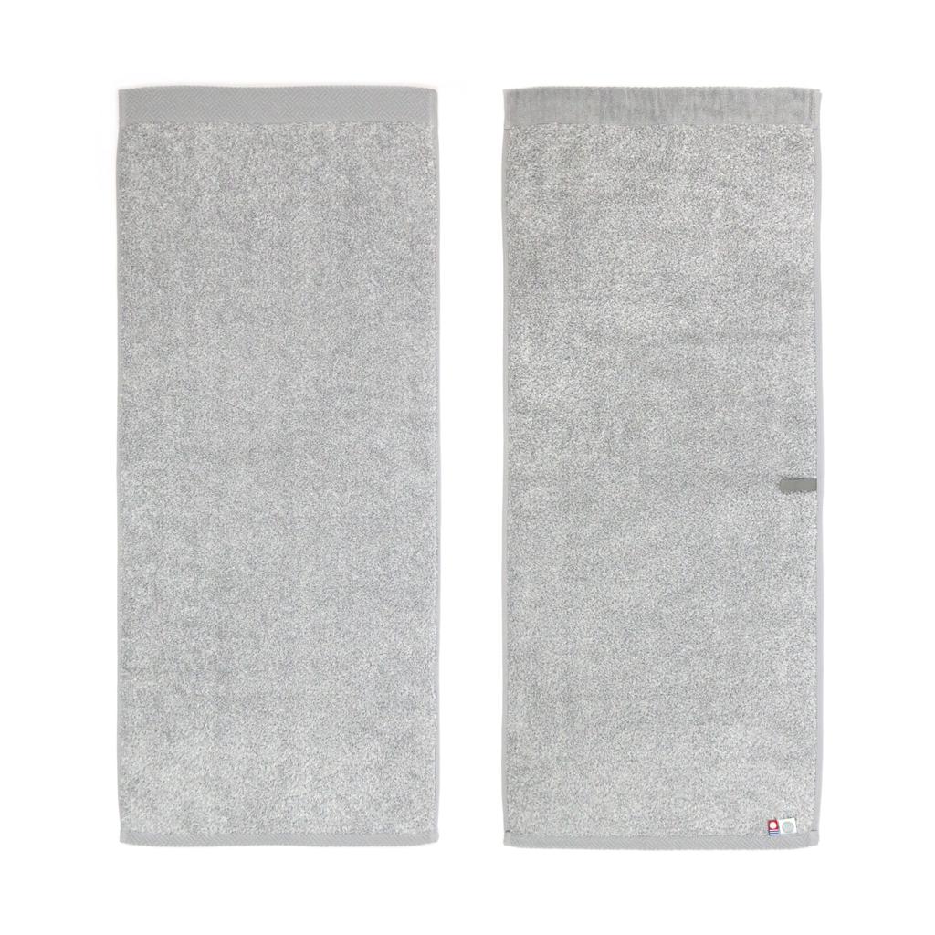 Imabari Towel Iori Face Towel "kasumi" (Gray)