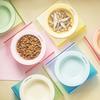 Ceramic Pet Cat Bowl Pet Drinking Water Feeding Bowl Ceramics Cat Food Dog Food Utensils Cat Dog Pet Supplies Accessories