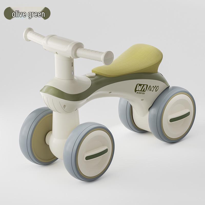 

Kids Multifunctional Ride-On Car: Balance Bike & Scooter, Ages 1-6, Four-Wheel Anti-Rollover Design