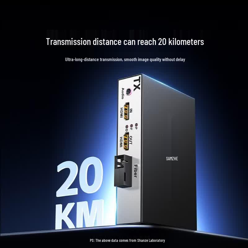 SAMZHE GDJ-03 1-Way HDMI Fiber Optic Extender Pair