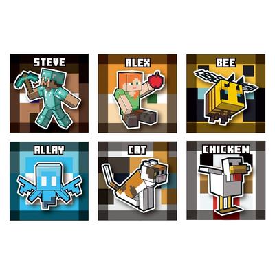 Minecraft Twin Wafer Snack Box Set (20 Pieces)