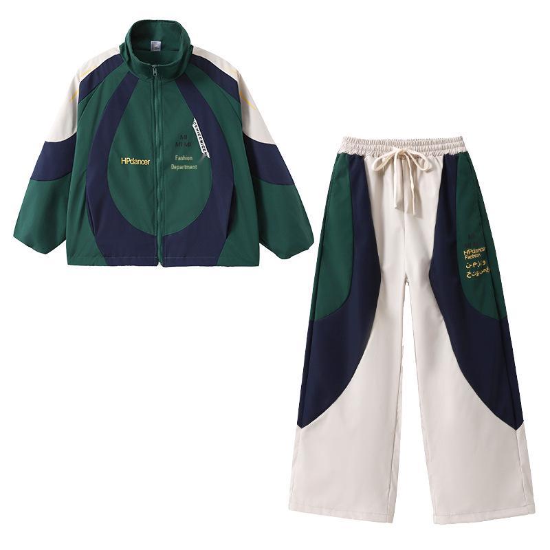 Kids' Trendy Hip Hop Street Dance Performance Costume Set