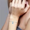 925 Silver Colorful Zircon Dream Catcher Beads Blue Devil's Eye Pendant Fit Bracelet Woman DIY Jewelry Fine Gift Making