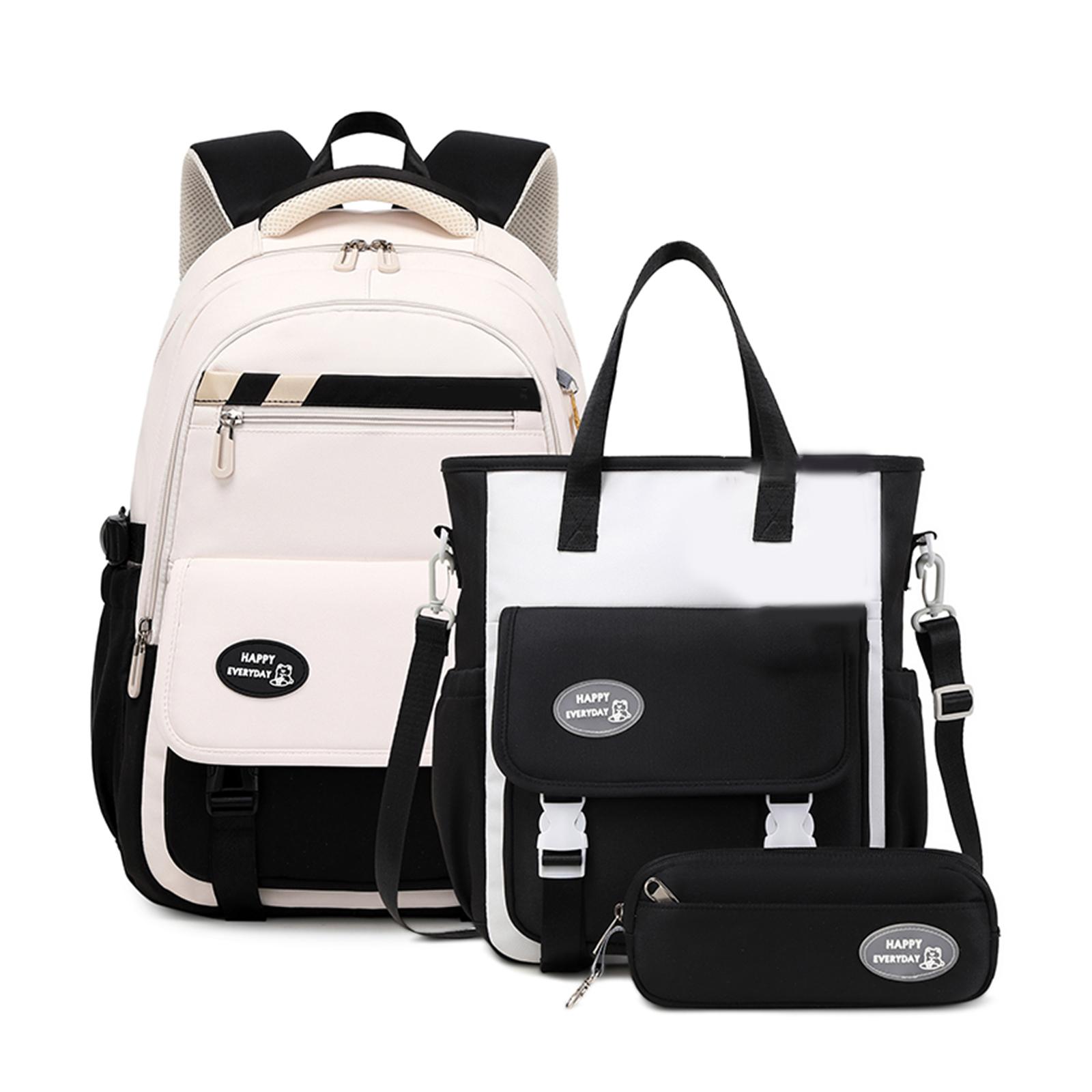 

3/2 шт. Модні книжкові сумки Універсальний рюкзак Шкільна сумка Сумка на плече Сумочка Пенал Набір для дівчаток початкових класів 1