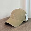 Pure cotton simple embroidery cap New women's wide-brimmed sunshade baseball cap Soft top temperament versatile simple casual hat