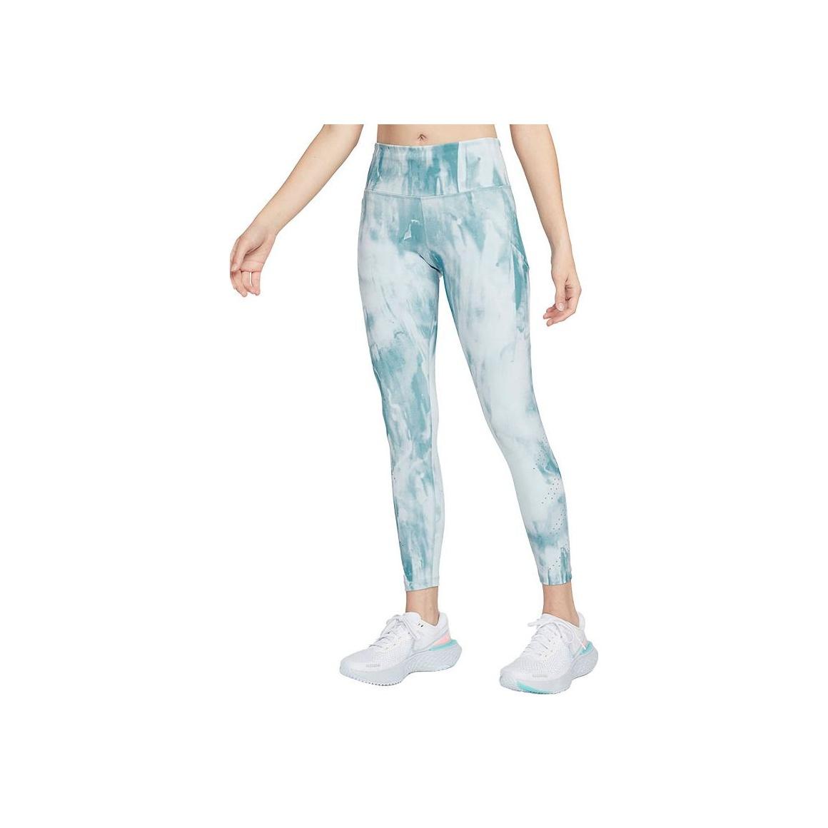 

Nike Леггинсы Dri-FIT Tie-Dye Color Block женские леггинсы синие DM7717-425 XL