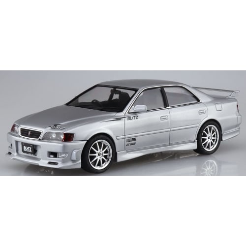 Aoshima Bunka Kyozai (AOSHIMA) 1/24 Scale The Tuned Car Series No. 79 Toyota Blitz JZX100 Chaser Tourer 1996 Plastic Model Kit, Pre-Molded Color