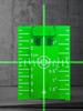 Ersatz der Zielplatte für vertikale/horizontale Lasernivellierung, magnetische Zoll-/cm-Karte, Werkzeugteile, leichte Lasernivellierungsbeschläge