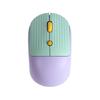 M11 Wireless with USB Compatible with and Purple 2.4GHz Mouse, Quiet, Rechargeable, Energy-Saving, Portable, Compact, Receiver, PCs, Laptops,