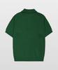 MANNERGRAM 100% Soft Cotton 3-Ply Polo Short Sleeve Knit Green