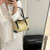Summer Ins Wind Straw Woven Largecapacity Tote Bag Women's Casual Versatile Seaside Vacation Shoulder Armpit Bag