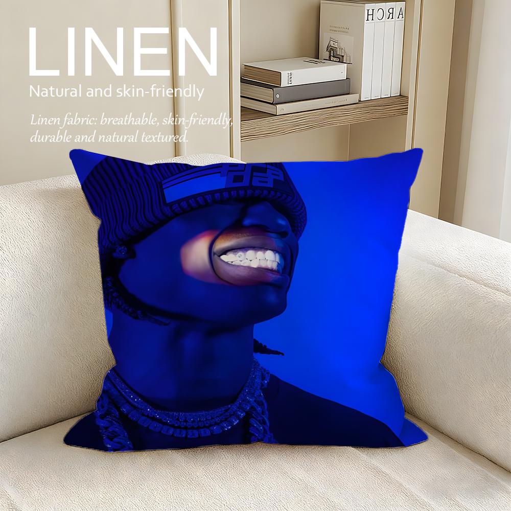 Music Travis Scott Cushion Cover Pillowcase Set Pcs X X Breathable Washable Sofa Cushion Cover
