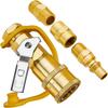 1/4” Wohnmobil Propan Schnellanschluss-Fittings, Gas-Schnellanschluss-Fittings-Kit
