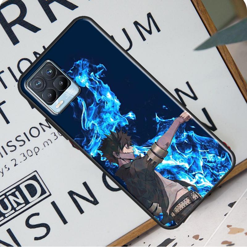 My Hero Academia Dabi BNHA Anime For OnePlus 9 Pro 8T 9R Nord 2 Phone Case For Realme 6 7 8 Pro 8i GT Master GT Neo 2 C21