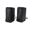 Computer Speakers 2.25 Inch Full Range 5W Peak Power USB Powered 2.0 Channel RGB PC Speakers with Stereo Sound 3.5mm