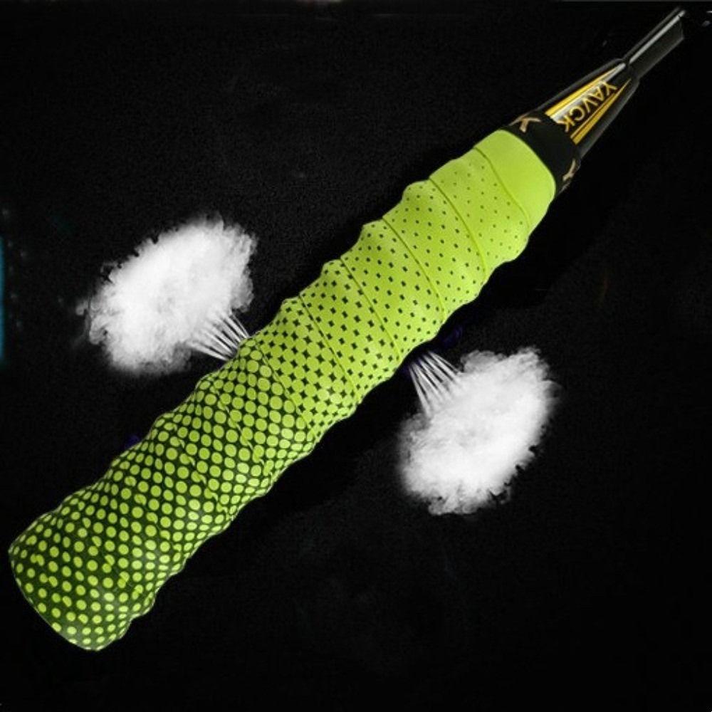 1pcs PU Tennis Racket Overgrip Shock Absorption Fishing Rod Sweatband  Badminton