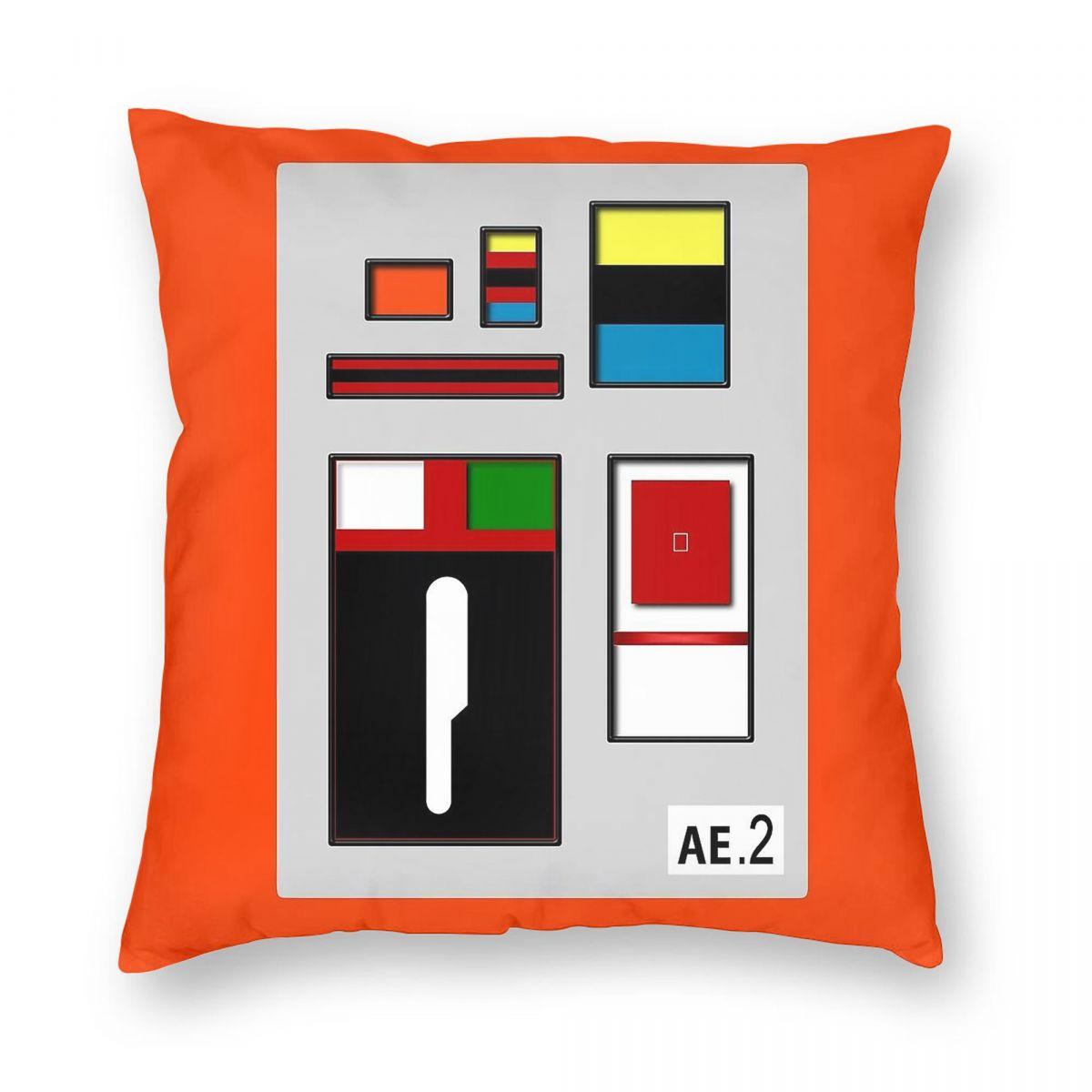 Moonbase Alpha Spacesuit Space 1999 Square Pillowcase Polyester Linen Velvet Pattern Zip Decor Pillow Case Home Cushion Cover Peach skin 18*18(CM)-1Pcs