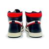 555088-061 Nike Air Jordan 1 Retro High Black White Sail Gym Red