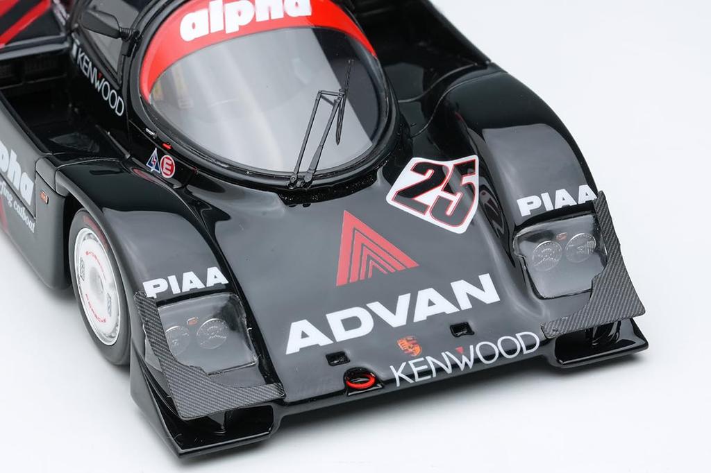 Makeup Vision Scale Porsche 962C ADVAN Alpha Nova JSPC Suzuka 1000km 1989 25 Winner VM320 1/43 No. (Finished Model)