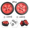 2Pcs Air Compressor Wheel Replacement Absorption Non-Slip 5-6Inch Shockproof