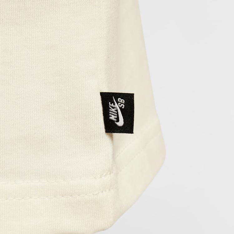 Nike SS25 SB Comfortable Fashionable Simple Versatile Short Sleeve T-Shirt Men Tops Beige CV7540-133