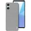 IMAK Ruiyi Series for Sony Xperia 10 VI Case Fabric Texture Leather+PC Phone Back Cover