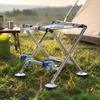 Fishing Stool with Tray Support Non-Slip for Fishermen, Anglers