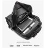 Genuine Leather Men's Large Capacity Backpack - European & American Style, Outdoor Cowhide Business Travel Computer Bag