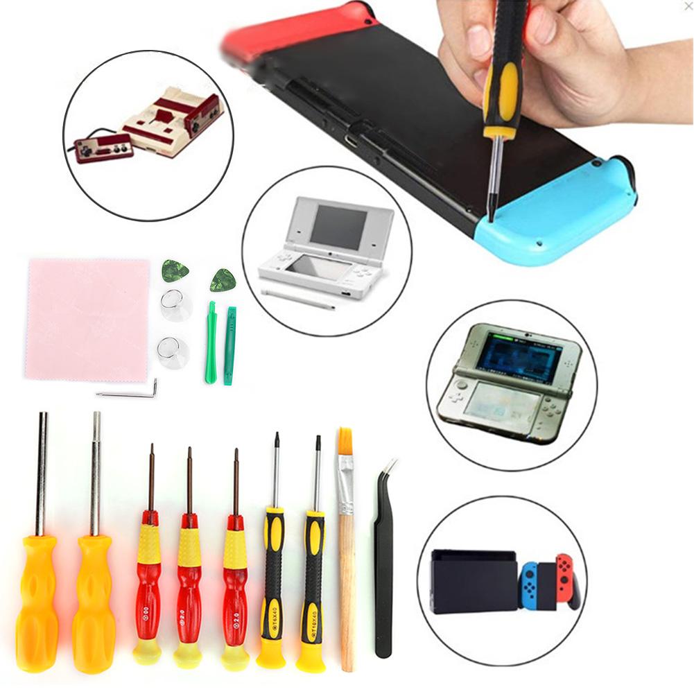 17PCS Disassemble Removal Tools Screwdrivers Set for Nintendo Switch Game Console