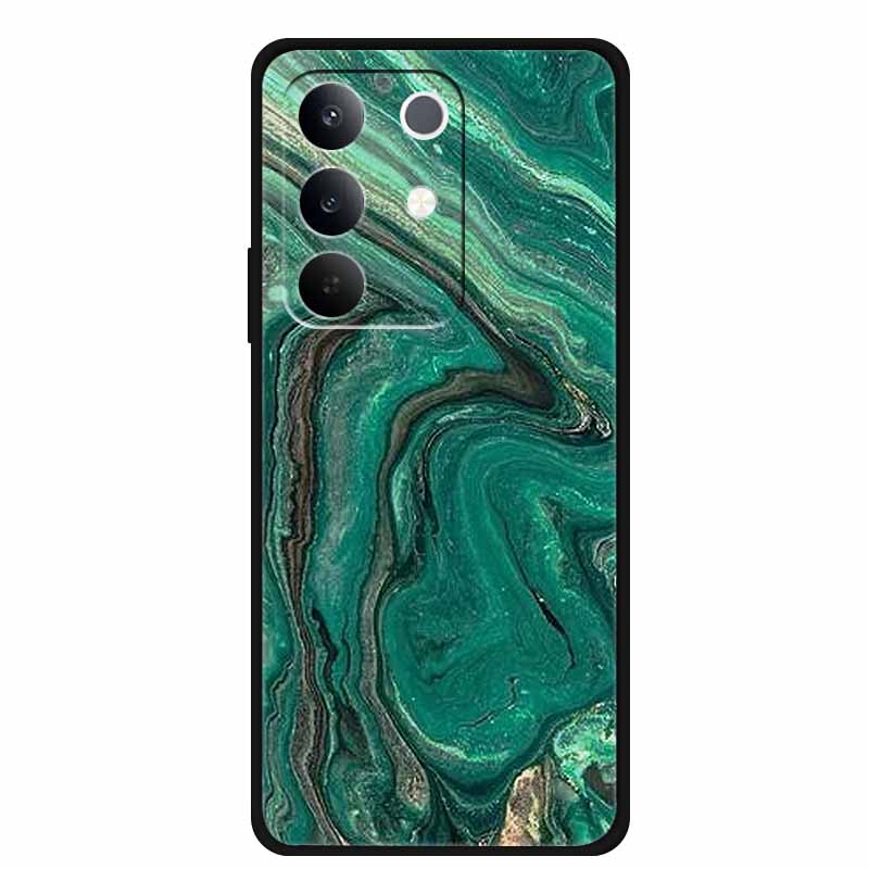 Case For Realme 15x 5G Global Version Marble Capa Soft Silicone Back Cover For Realme 15 X Cases Mica Painted TPU Phone Bumper