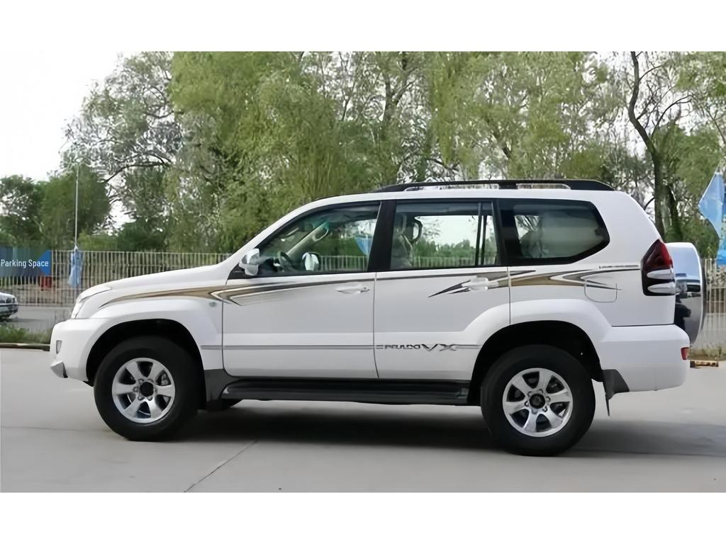 Toyota Prado Body Stripes, 2003-2009 Decals for Car Waist Decoration