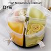 3L Easy To Clean Drink Dispenser Compartments Durable Fridge Lemonade Fruit Teapot