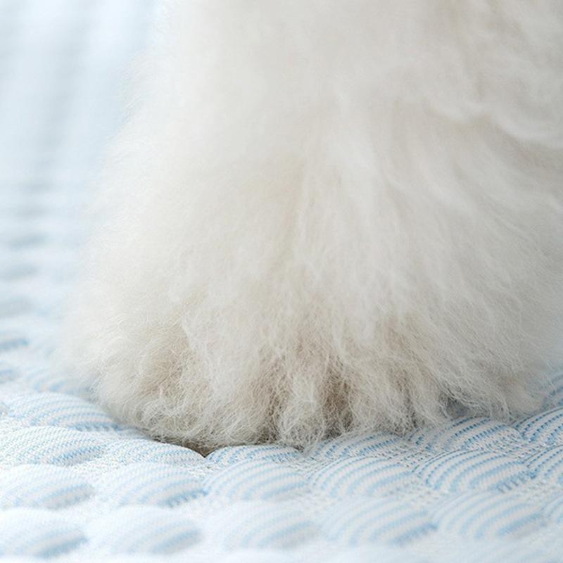 Summer Cooling Mat Sleeping Pad Pet Bed Mats Breathable And Absorbent Suitable For Small And Medium-Sized Cats And Dogs