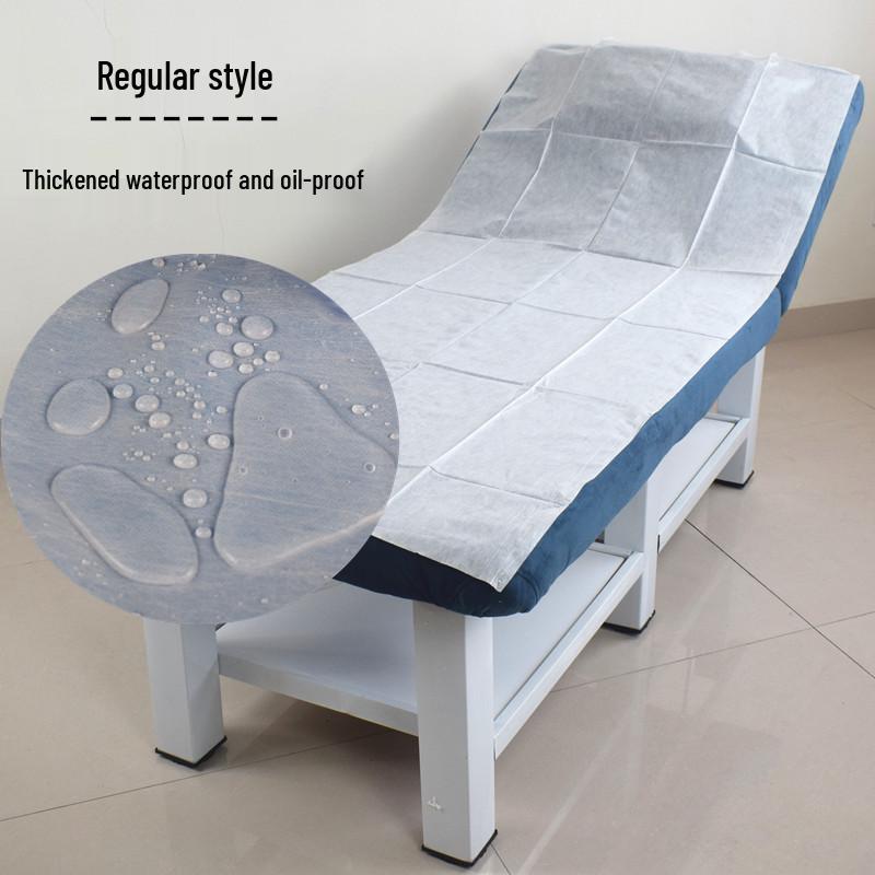 Waterproof & Oil-proof Non-woven Disposable Beauty Bed Sheets for Salons & Hotels