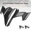 Motorcycle Front Fairing Winglets Aerodynamic Wing Cover Trim Spoiler Winglets Body Work Fairing for ADV160 2022-2023