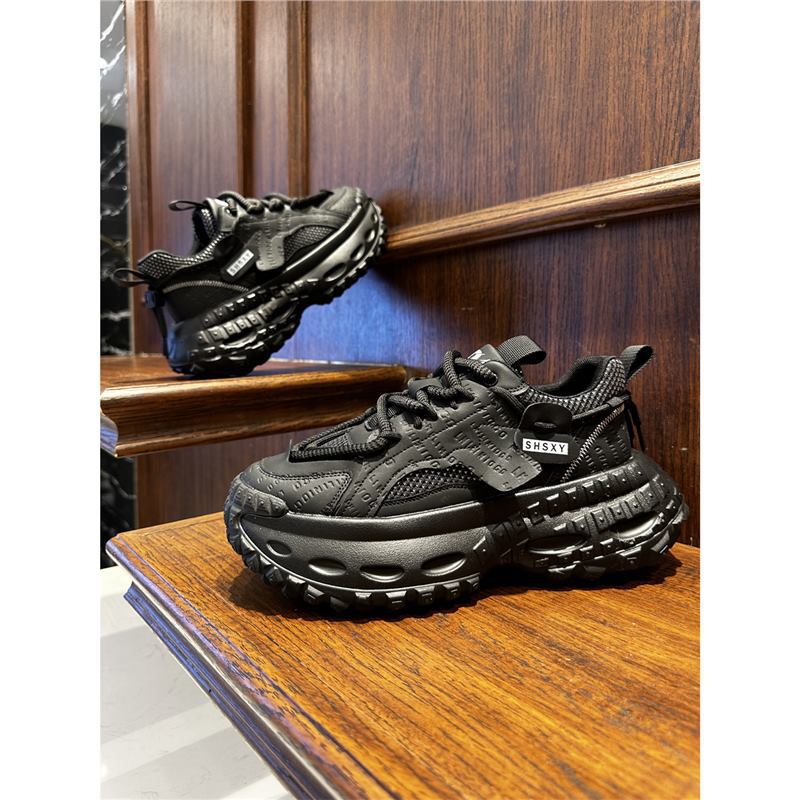 Spring new platform sports and casual shoes breathable mesh dl