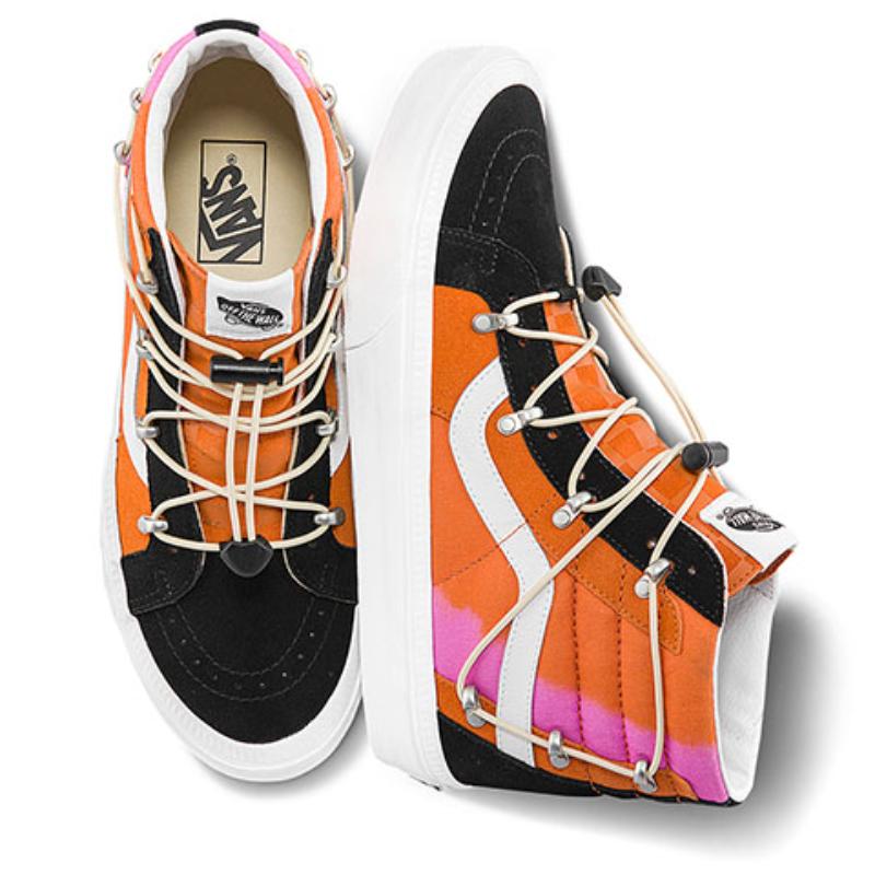 Vans SK8 Hi Echo Dx 'Orange White' Vans VN0A7Q5OY8J