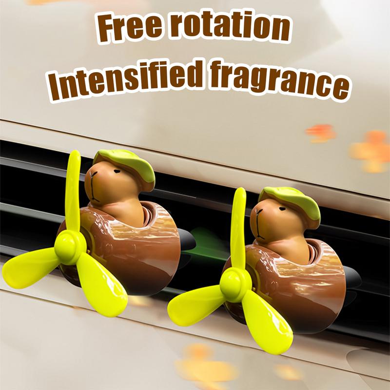 Car Fresheners Long Lasting Rotating Odor Eliminator For Car Air Outlet Automotive Air Freshener With Lasting Long Fragrance For