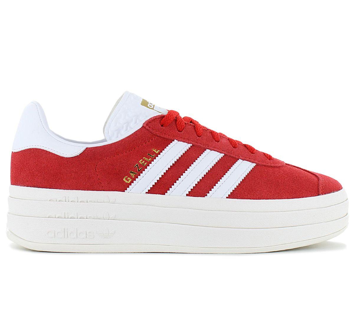 

adidas Originals Gazelle Bold W — женские кроссовки кожаные красные ID6990 ORIGINAL