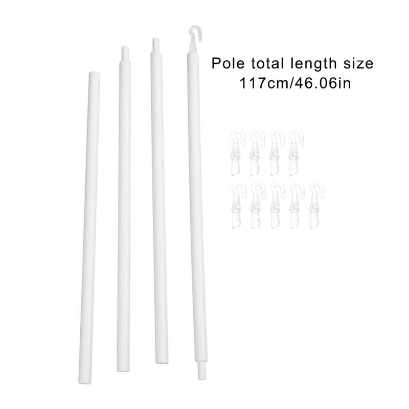 Durable Plastic Blind Rod for Window Blind Vertical Blind Opening Accessories with Comfortable Grip Blind Rod Blind Wand