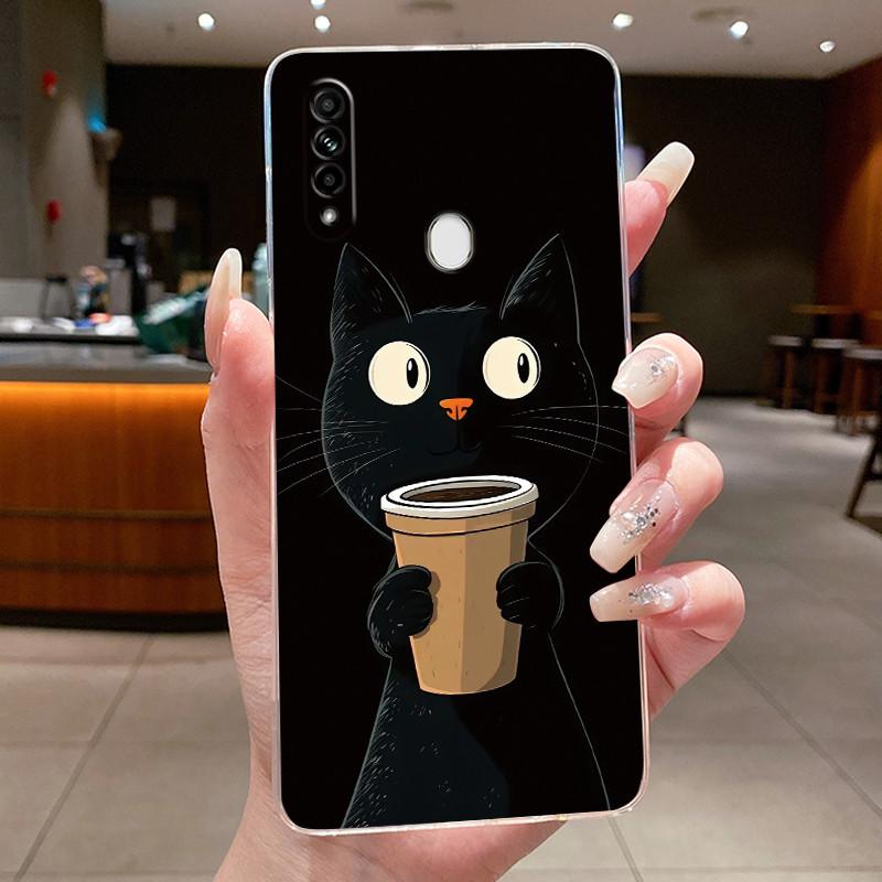 Casing For Oppo A31 2020 Case CPH2015 Transparent Aesthetic Luxury Cute Cool Boys Girls Soft TPU Silicone Phone Case Back Cover