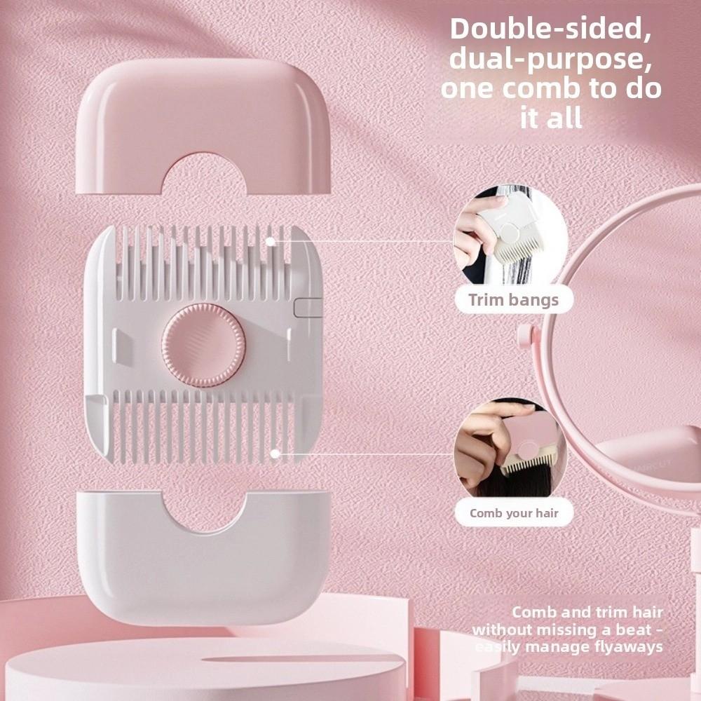 Multifunctional 2 In 1 Hair Trimmer Dual Side Hair Cutting Comb Split Ends Trimmer  Baby Haircut