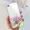 For iPhone 4 Case 3.5" Cute Cartoon Leopard Transparent Silicone Soft Cover For iPhone 4s iPhone4 Funda iPhone4s Shockproof Capa