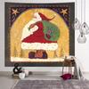 Home Decor Santa Claus Elk Tapestry Wall Decor Backdrop Christmas Collection Wall Drapes Wall Hangings Tapeçaria De Natal