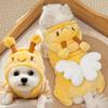 Dog Sweatshirt Bee Design Flannel Clothes Winter Small Dog Sweater Hoodie For Small Medium Large Breed Doggy Pet Puppy Home