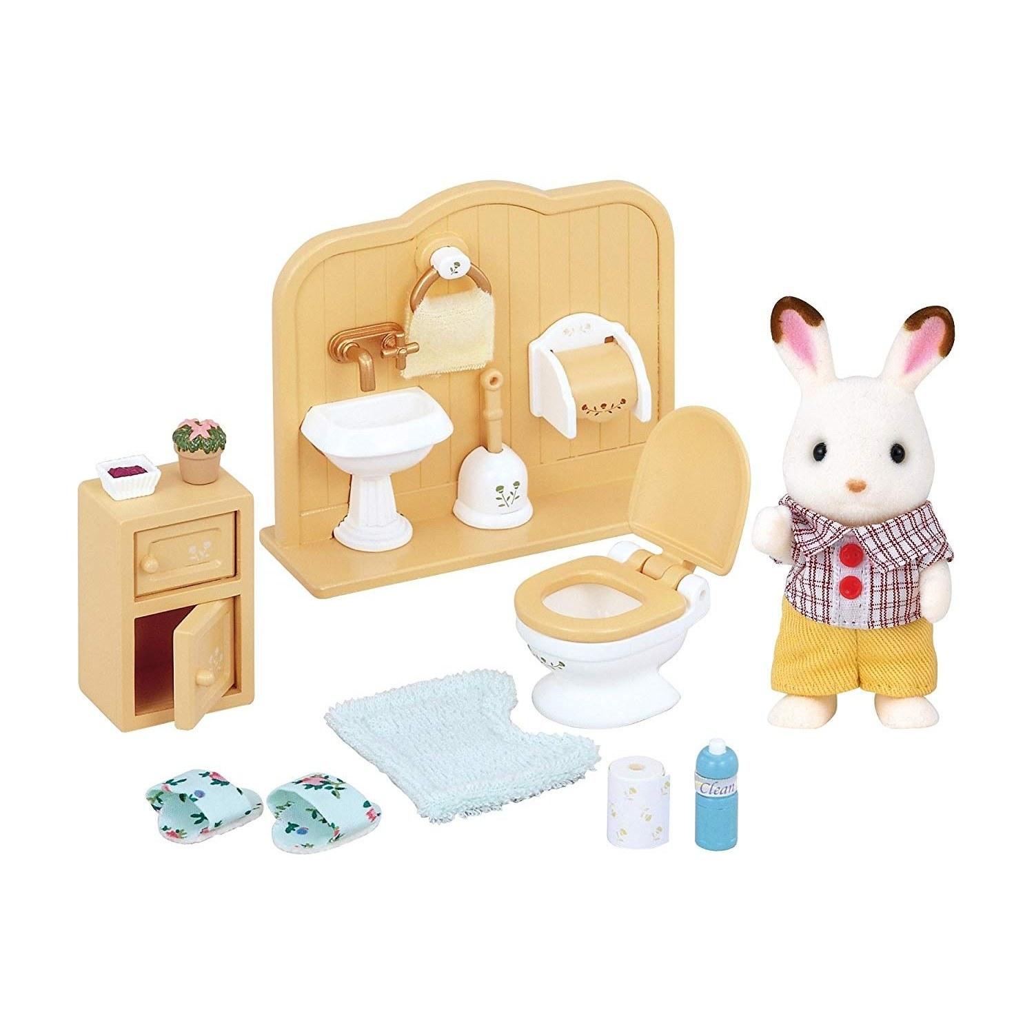 Sylvanian Families DF-09 Chocolate Rabbit BoyFurniture Set