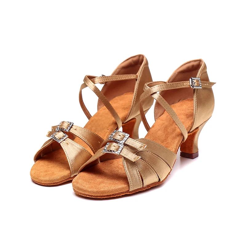 New Women Ballroom Shoes Dance-Shoes Latin Dance Shoes Soft Ladies Girls Tango Jazz Dance Shoes Salsa Sandal Drop Shipping