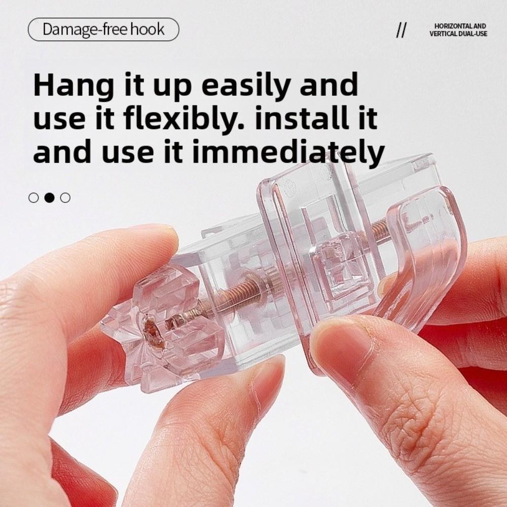 Gifts Detachable Desk Hooks Horizontal and Vertical Dual-use Knob Headphone and Bag Hooks Multi-purpose Kitchen Knob Hook