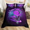 Erosebridal Mermaid Tail Bedding Set,Nautical Sea Animal Duvet Cover Twin Size for Kids Child,Fish Scale Sparkle Sequins Comforter Cover Oce