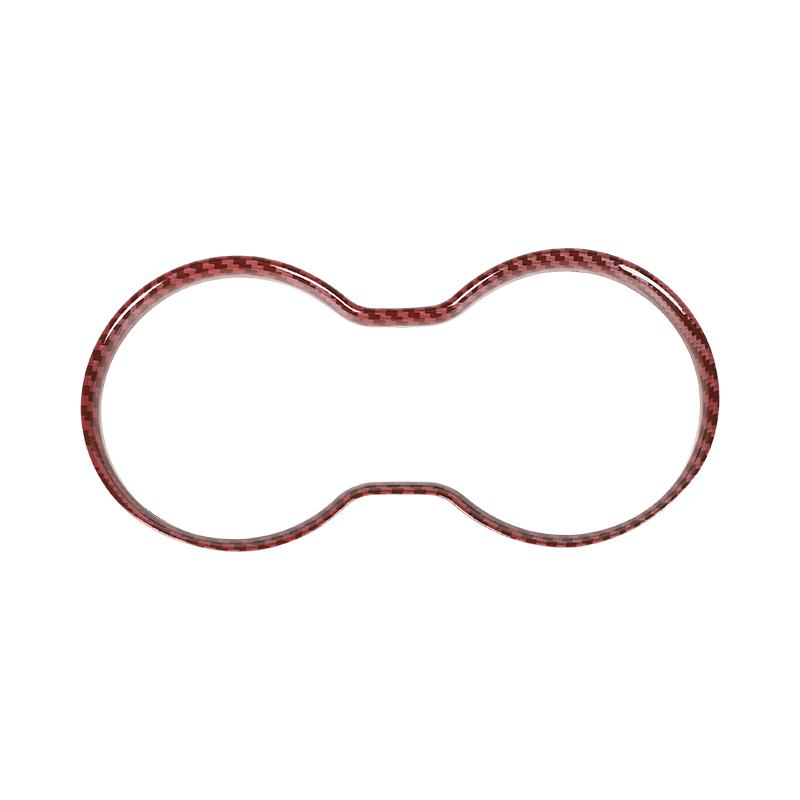 Přední držák na pohár Dekorativní kroužek Krycí samolepky Vhodné pro Dodge Challenger 2015 Up ABS Autopříslušenství